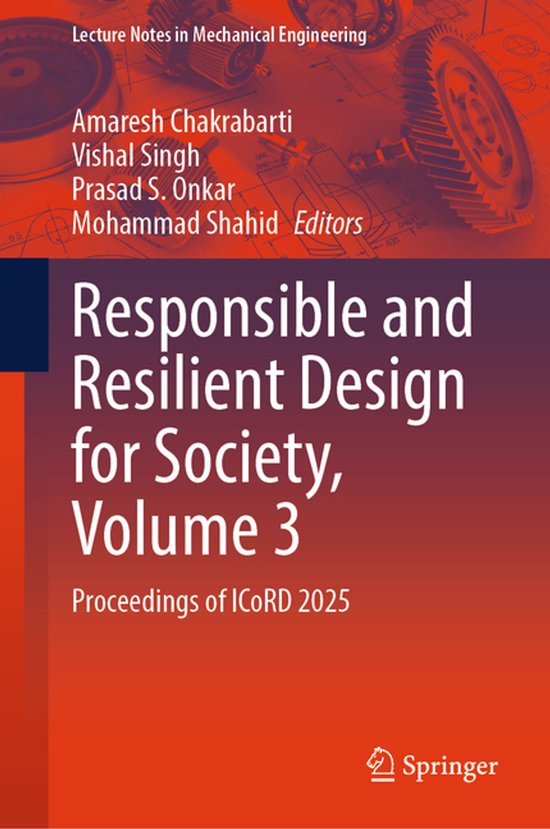 Lecture Notes in Mechanical Engineering- Responsible and Res ... - cover