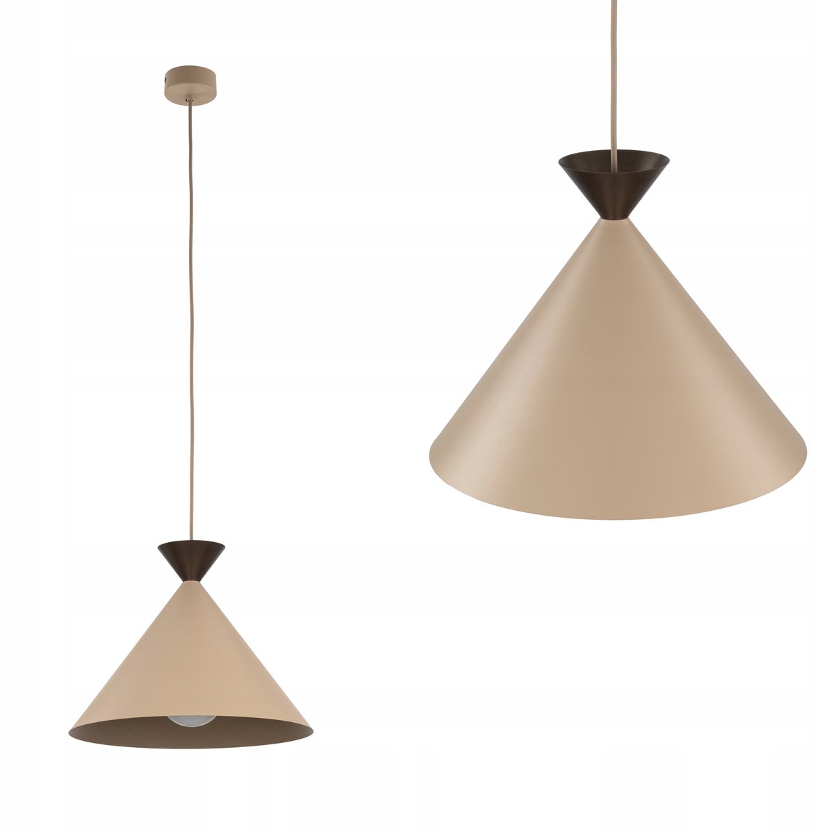 MATTEO Hanglamp SABIA BRUIN - Modern design, E27
