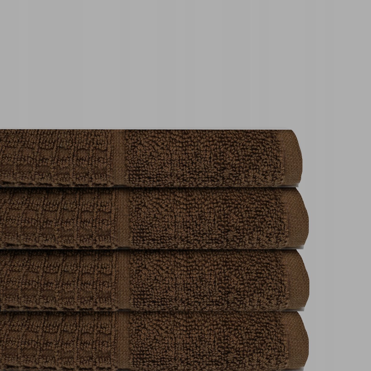 Vital Home FORWE Wafel Handdoek SPA Bad 50x100cm 420g Bruin