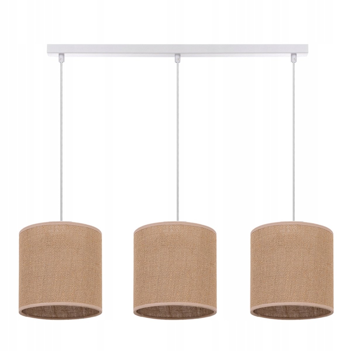 Jute Boho Hanglamp - 3 lichtpunten - E27