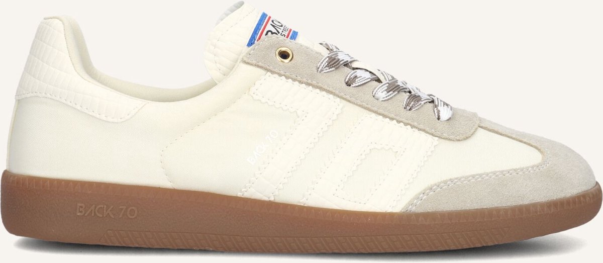BACK70 Ghost Sneakers - Leer - Dames - Wit - Maat 40