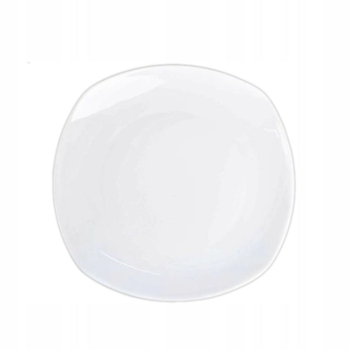 Wilmax Wit Porseleinen Dinerbord 24,5x24,5 cm - Stijlvol & Duurzaam