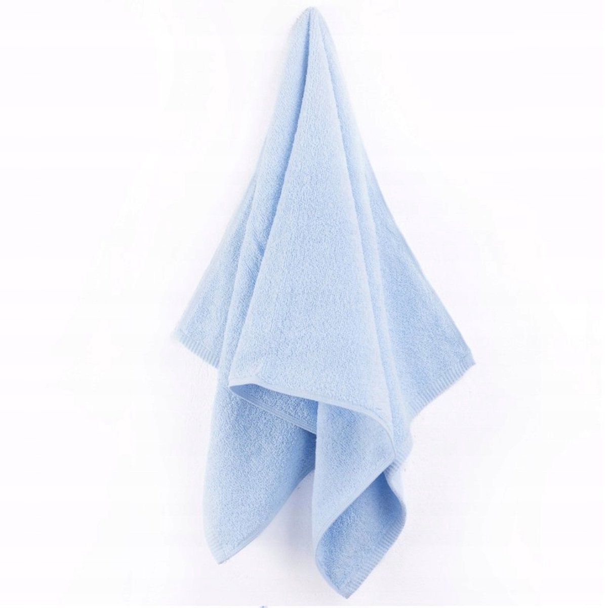 Grote Badhanddoek 70x140 cm Katoen Badstof Absorberend Hotelkwaliteit Blauw