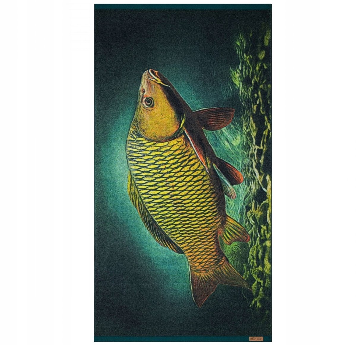 Zwoltex Karp Handdoek 70x140cm - Exclusief Ontwerp voor Vissers