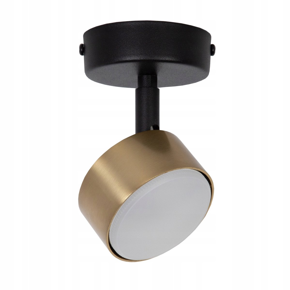 Sigma NEMO 1 S Plafond Zwart/Goud Geborsteld - Stijlvolle Plafondlamp
