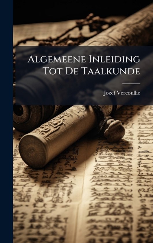 Algemeene Inleiding Tot De Taalkunde - cover