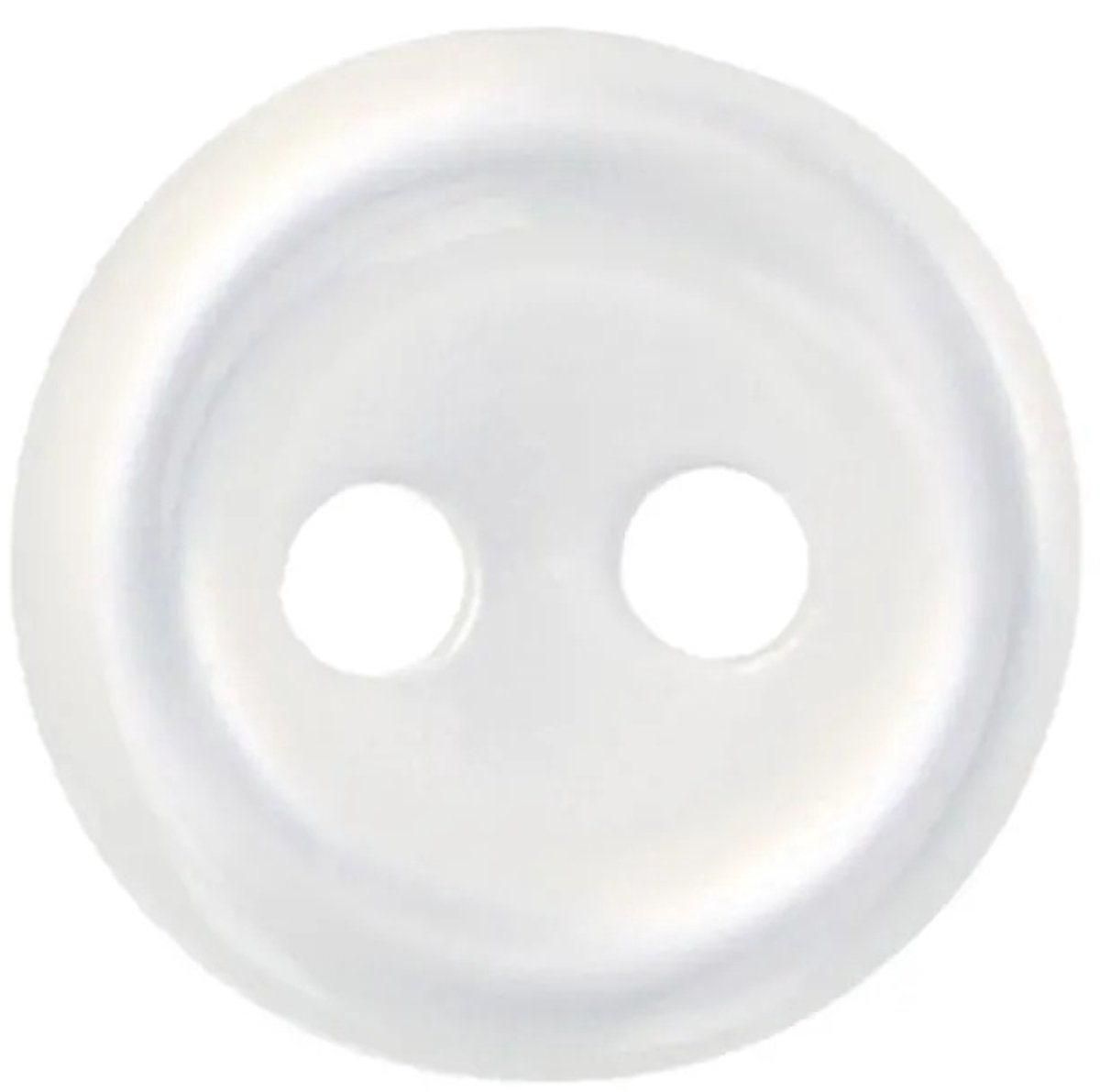 Milward - Knoop - 2-Gaats - 10mm - Wit