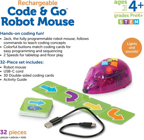 Learning Resources Code & Go robotmuis