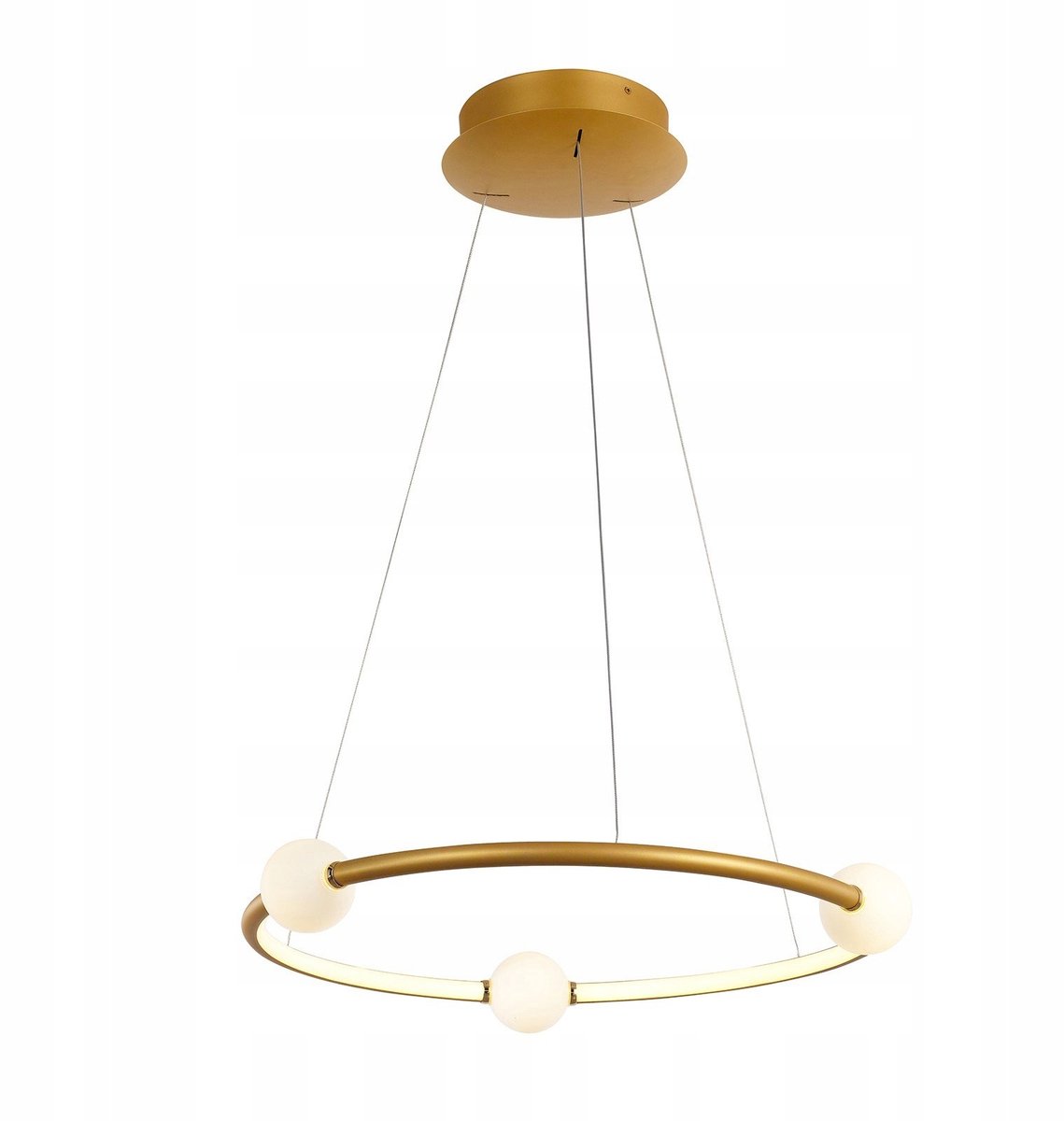 Lozanna Hanglamp PND-20112035-1A-GD - Modern, Brons, 64cm