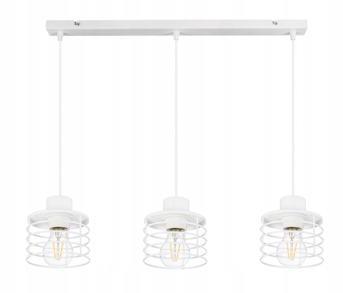 Hanglamp Loft Stijl Veer - 3xE27 Fitting