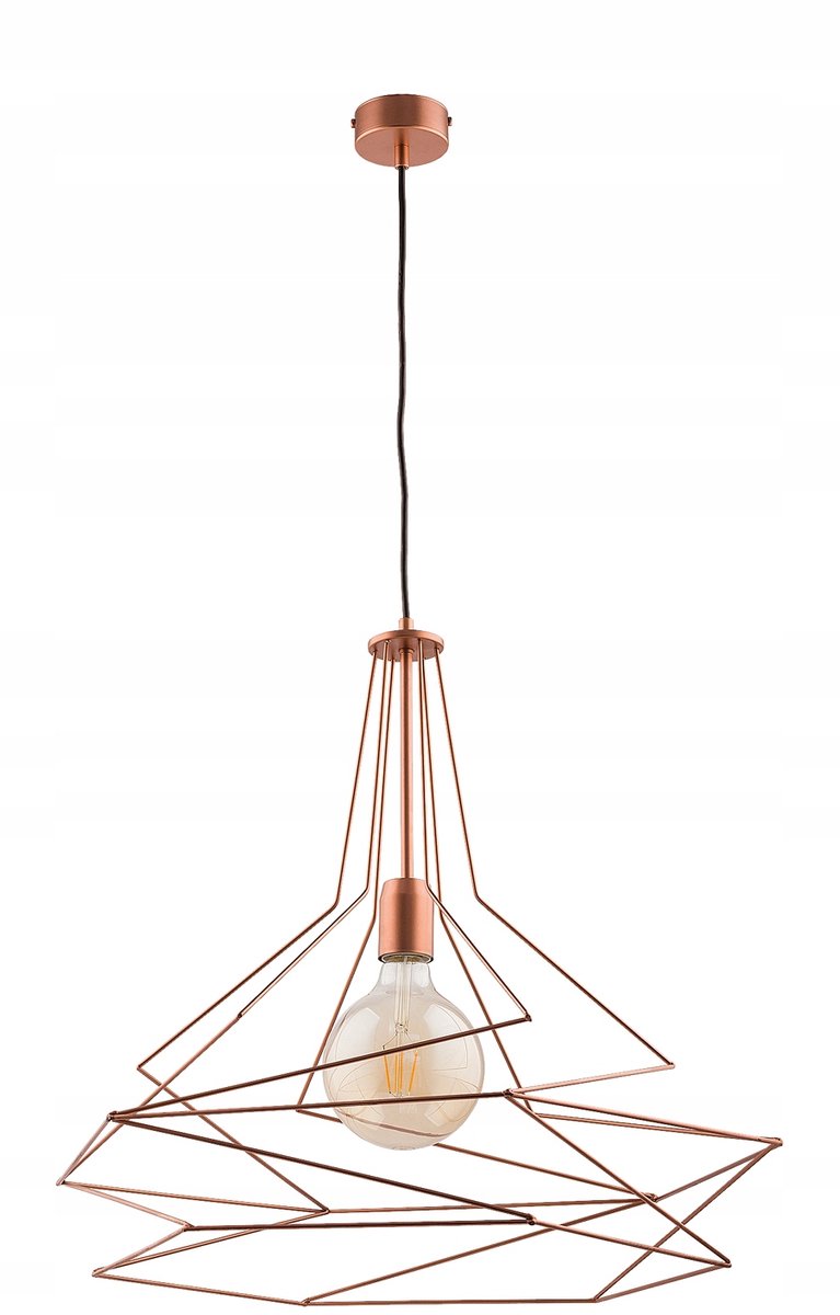 Luxe Koperen Plafondlamp ORO 1656 Jupiter - Stijlvol Design