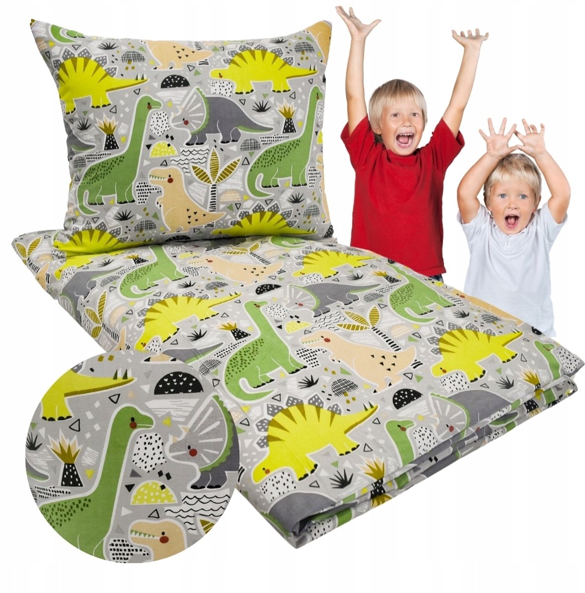 Kinderbeddengoed 90x120 + 40x60 Katoen - Diverse patronen