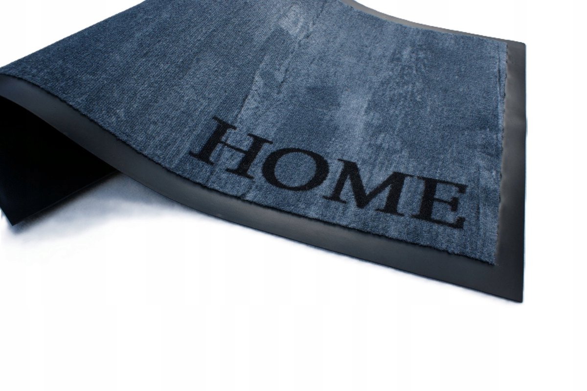 Hanse Home Bureau Grijze Deurmat 45x75cm - Stijlvol en Duurzaam