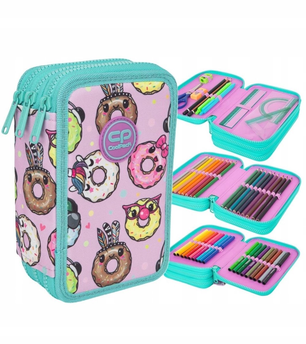 CoolPack Jumper 3 Dubbel Gevuld Etui met 40 Delen