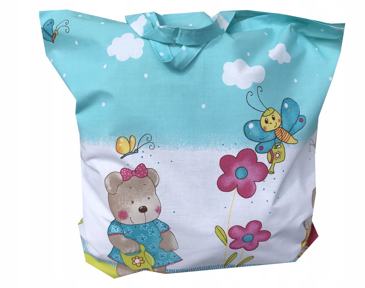 Opbergtas beddengoed kinderkamer/peuterspeelkamer 50x60 cm