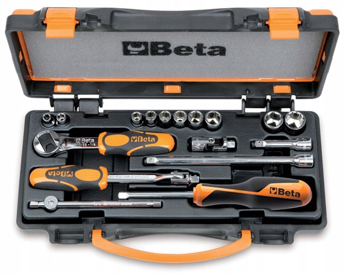 Beta 17-delige Doppenset Inch met Accessoires - 900AS/MB-C17
