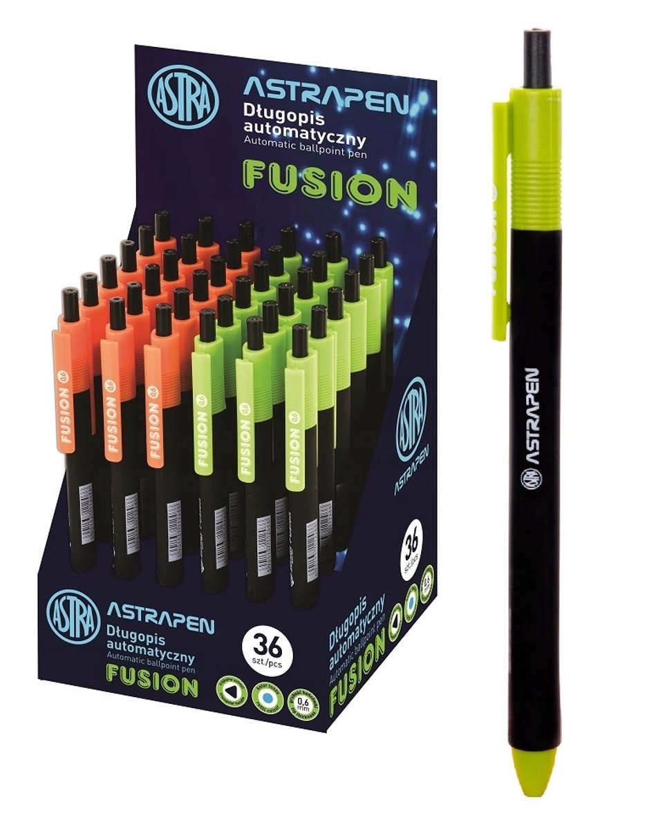 Astra Fusion Automatische Pen 0,6 mm - Blauwe Inkt