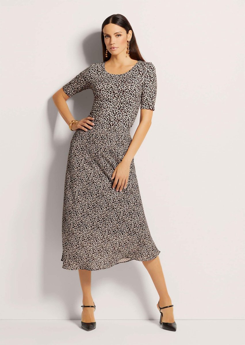MADELEINE Gedessineerde Rok Rok met print