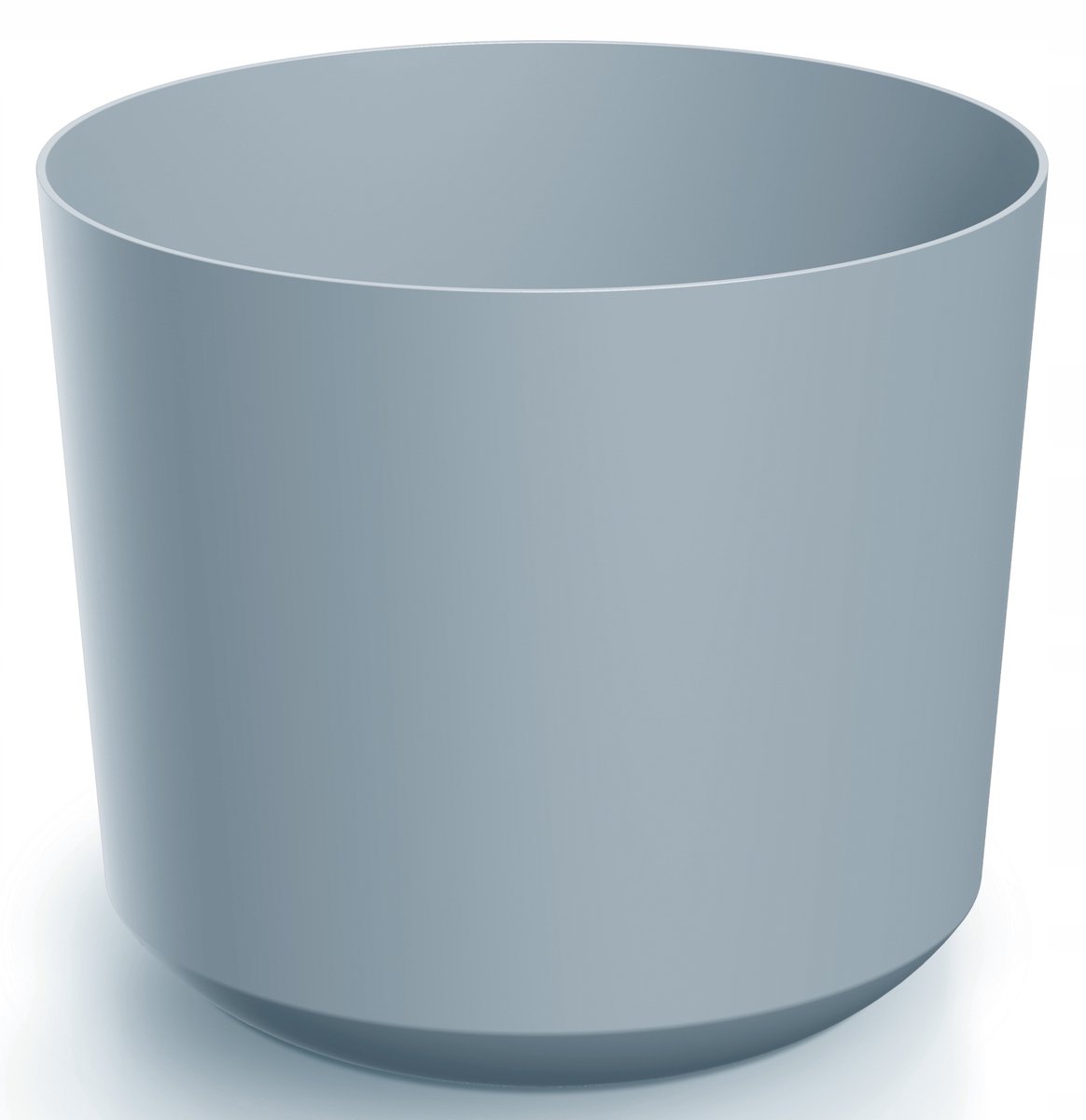 Grijze Kunststof Pot 11 cm - Modern Design