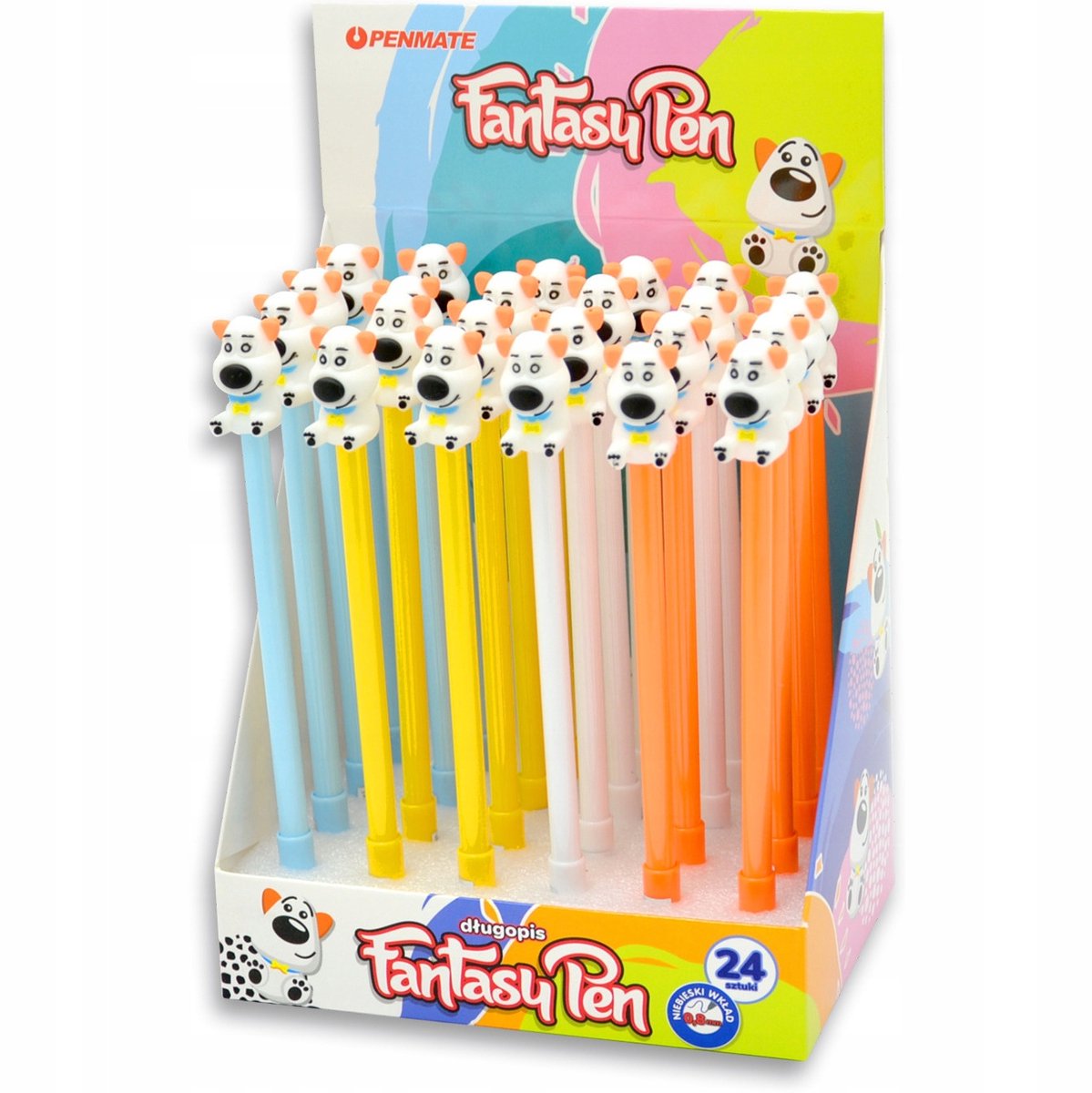 Penmate Pen Dolfijn 0.8mm Blauwe Inkt - Speels Schrijfplezier