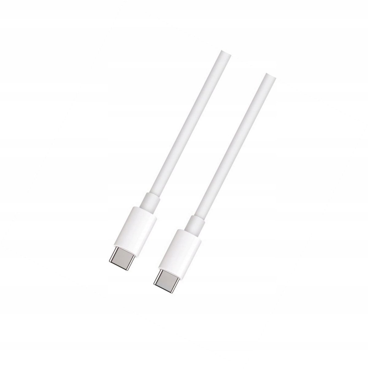 Lange USB-C naar USB-C kabel 2m - Snel opladen, Wit