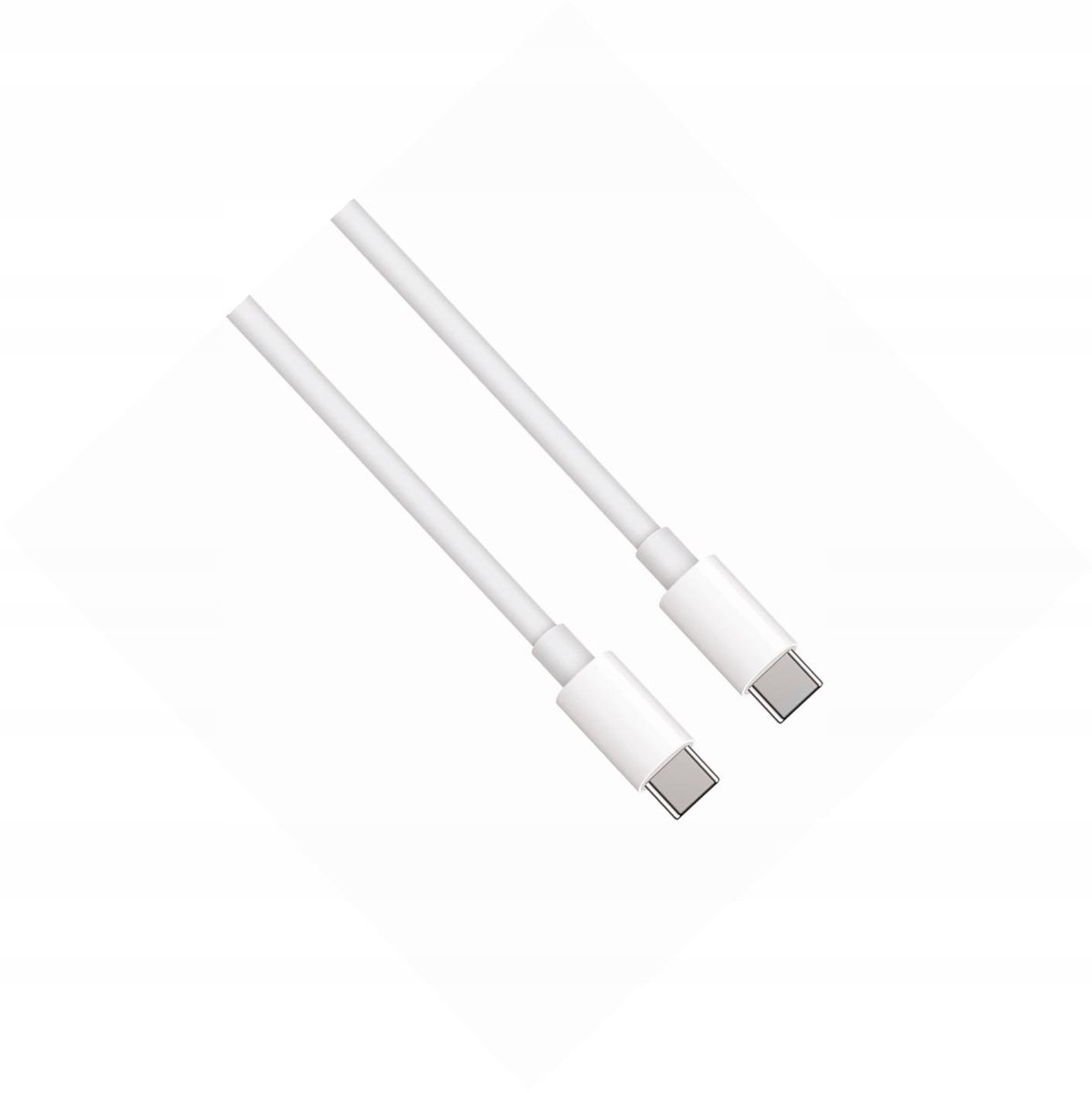 Maxlife USB-C naar USB-C kabel 2m Wit - Snel Laden