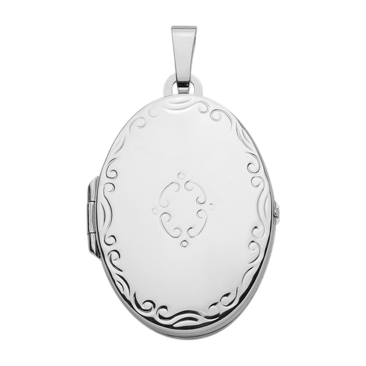 Medaillon zilver 925/- ovaal