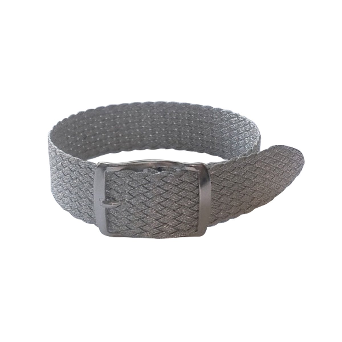 Perlonband zilver, 20mm