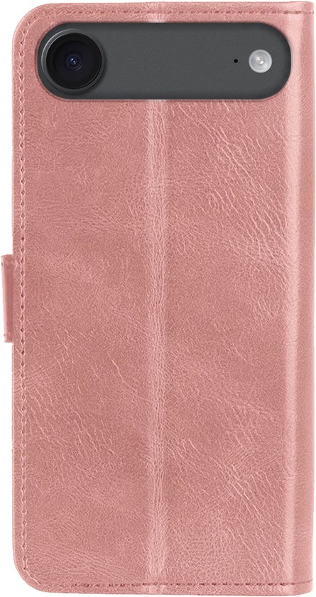 Étui pour iPhone Air - Étui à rabat avec 2 protections d' Air iPhone - Or rose