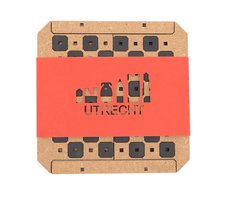 Meuq Design Utrecht - Bord Spel - Schaakset - Cadeau - Spellen - CityChess