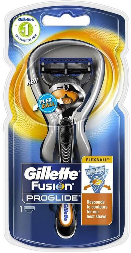 Gillette Fusion 5 ProGlide met Flexball Technologie Scheersysteem Mannen