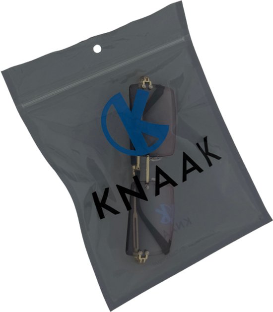 Knaak Gekleurde Zonnebril - Roze - Unisex - Festival - Accessoires - Gouden Frame - 1 stuk van Knaak — afbeelding 5