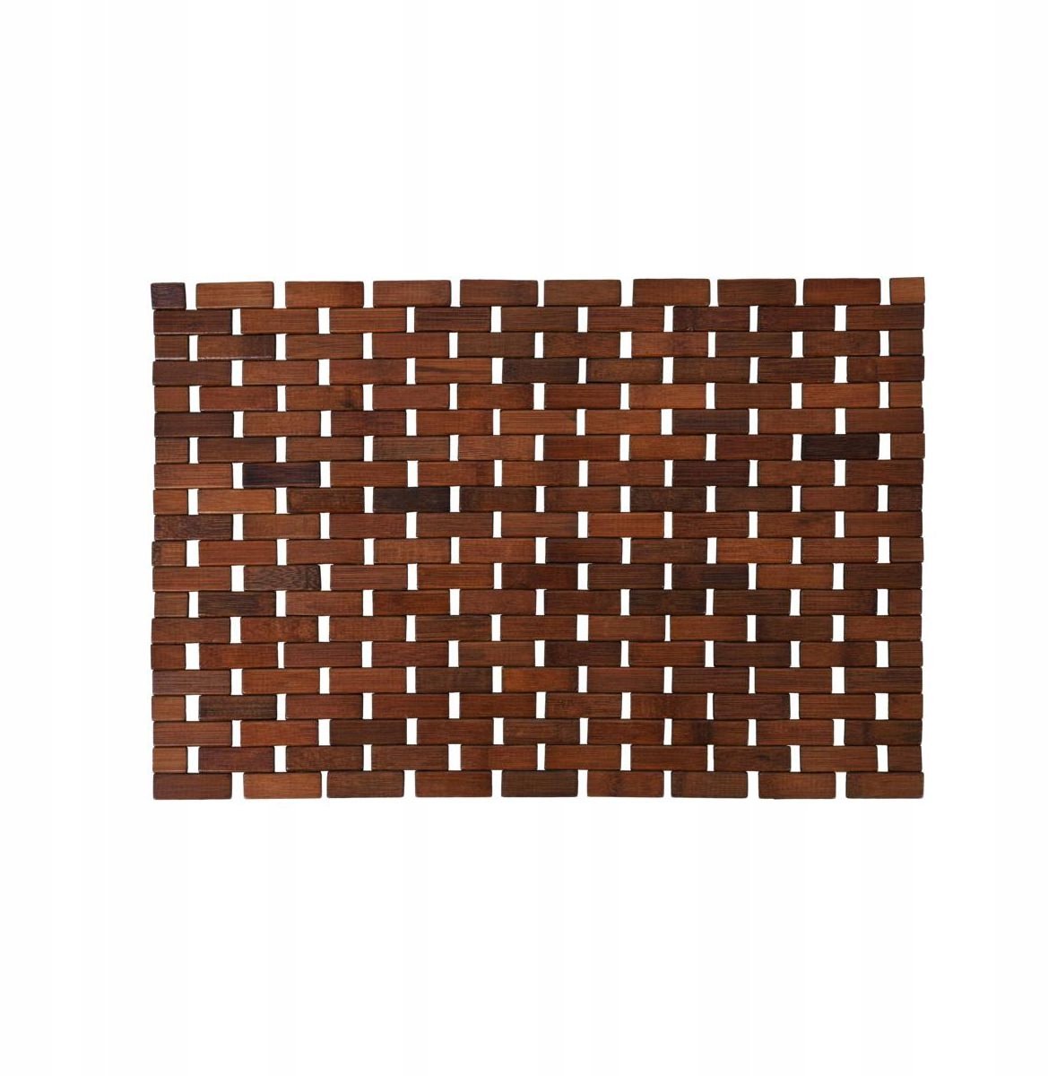 Bisk Bamboe Bamboe Bamboe "mozaïek" 42x60cm - Naurlijk Bruin
