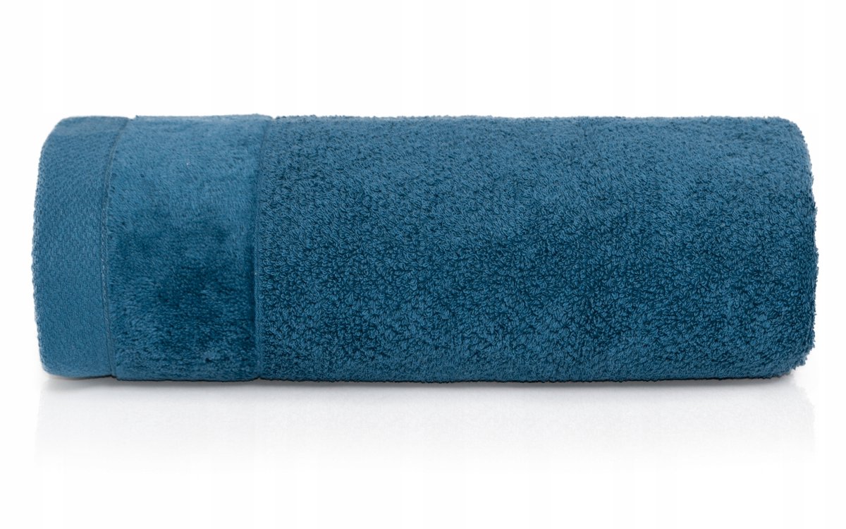 Luxe Blauwe Katoenen Strandlaken 100x150cm - 550GSM
