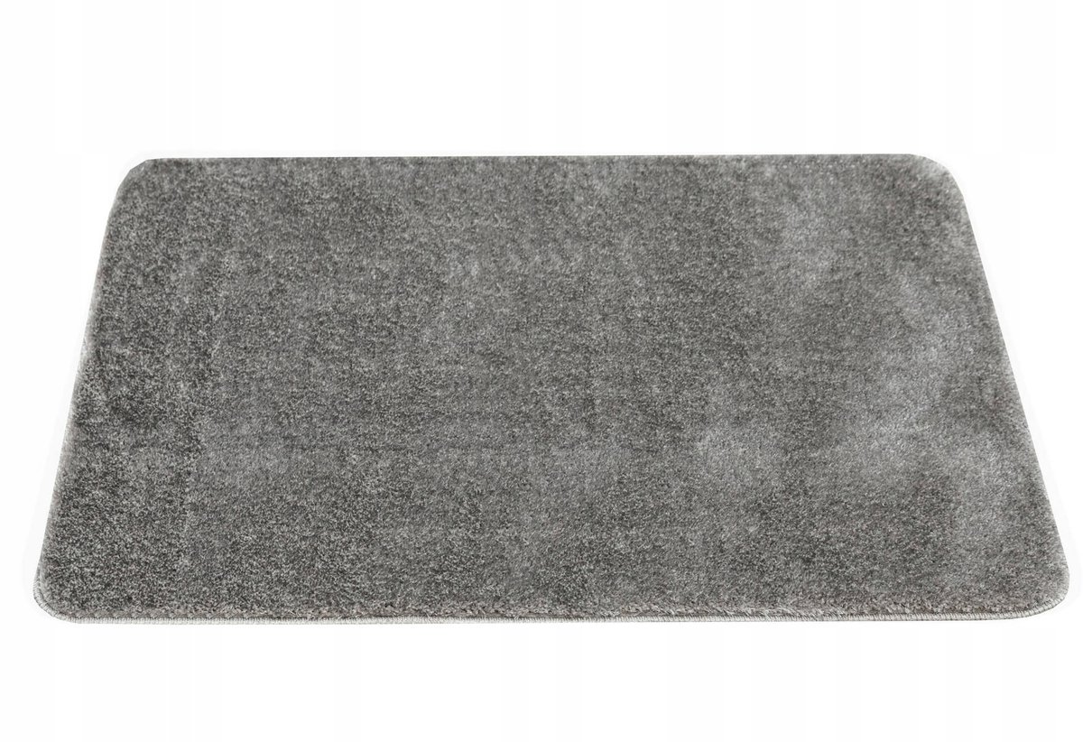 Malmo Shaggy Badkamermat Antislip Grijs 50x80 cm