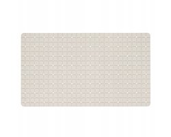 Antislip Badmat Douchebak/Bad 70x40 cm PVC Beige
