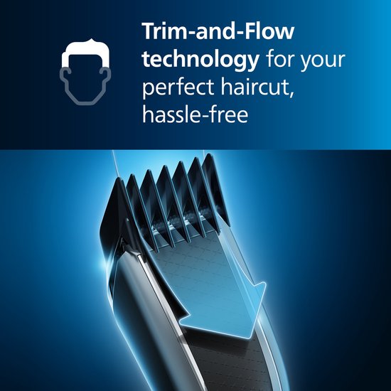 Philips 5000 series Tondeuse à cheveux lavable, technologie Trim-n-Flow PRO