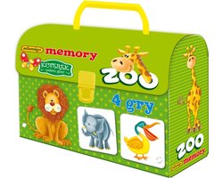 Gra Kuferek Zoo Memory