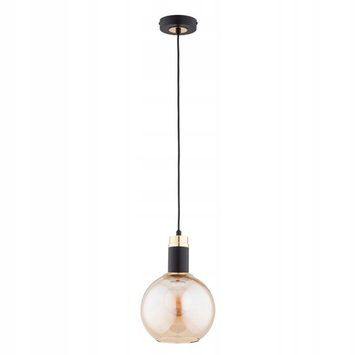 ALFA Celest Hanglamp Goud/Zwart E27 20cm - Stijlvolle Verlichting