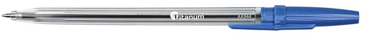 Titanum Blauwe Balpen 0.7mm - AA944
