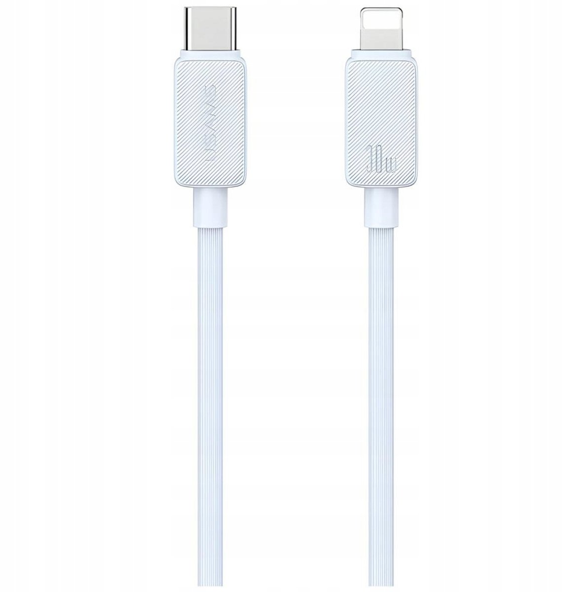 USAMS KY Serie Kabel USB-C naar Lightning 30W 1m Wit