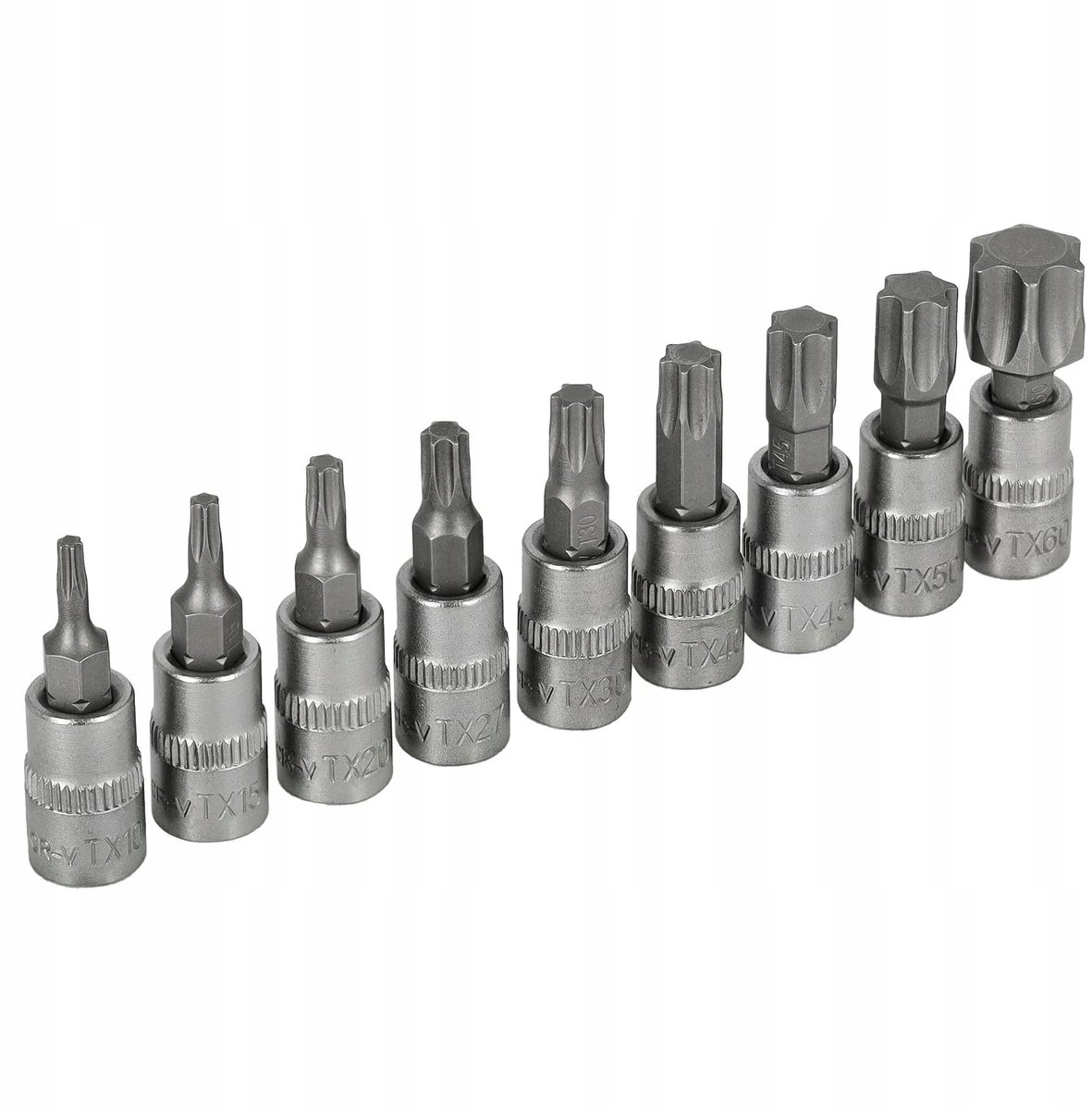 STALCO Torx Bitdoppenset 1/4" 9 Delig S-54019