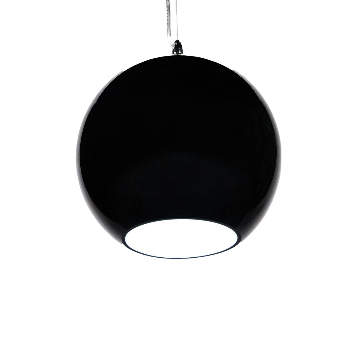 Lumina Deco Molton Hanglamp Zwart Glas E27
