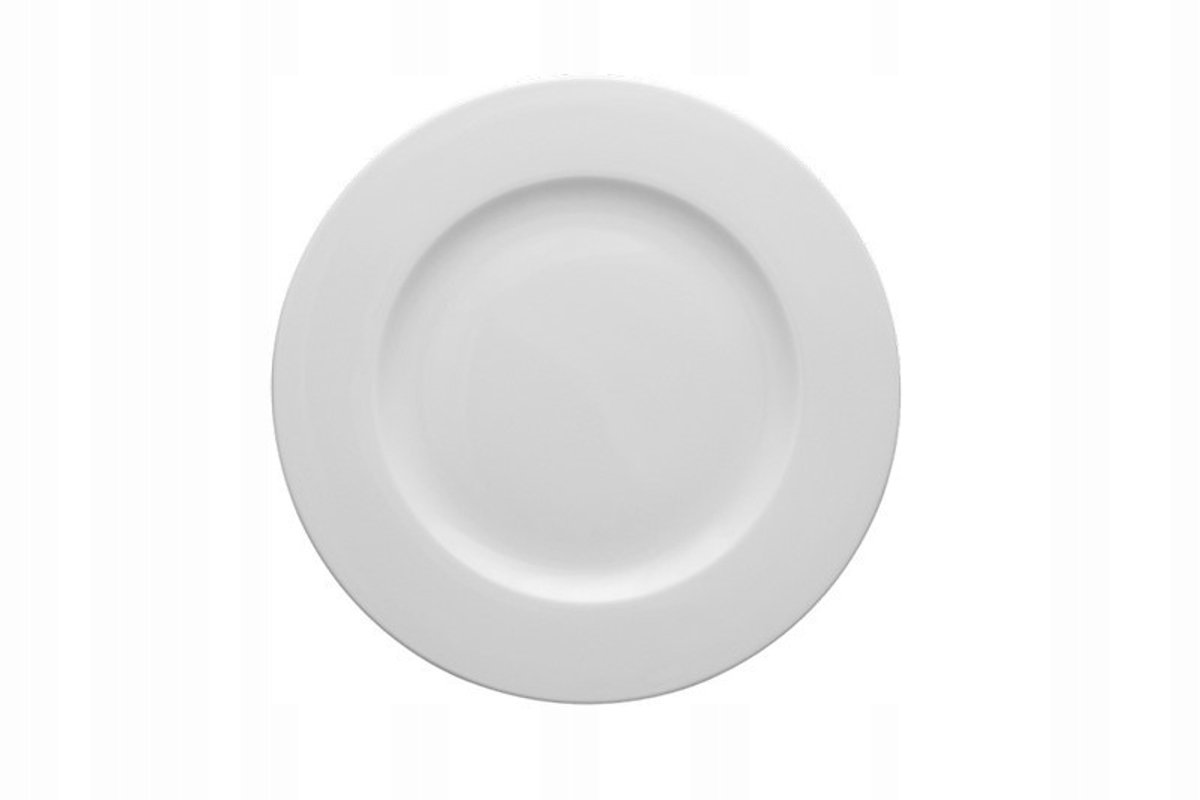 Lubiana Wersal Plat Bord 30,5 cm - Wit, Porselein