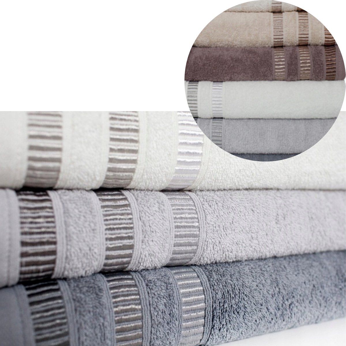 2x Luxe Katoenen Badlakens 70x140cm - Zacht & Absorberend