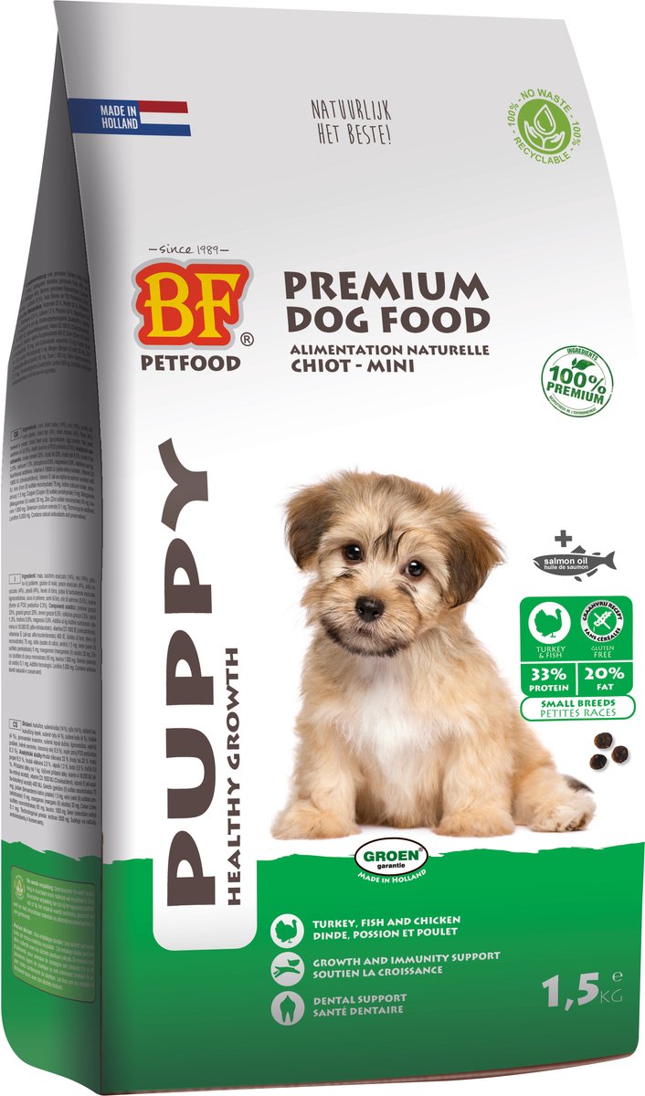 BF Petfood Small Breed Puppy 1,5 kg