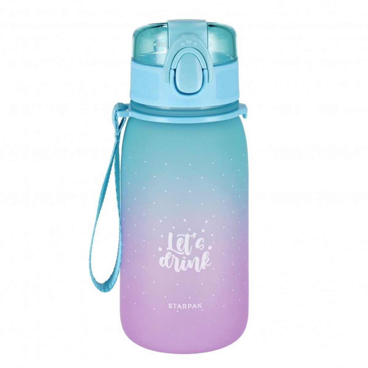 Bidon Ombre Violet-Blauw 400ml - School & Onderweg