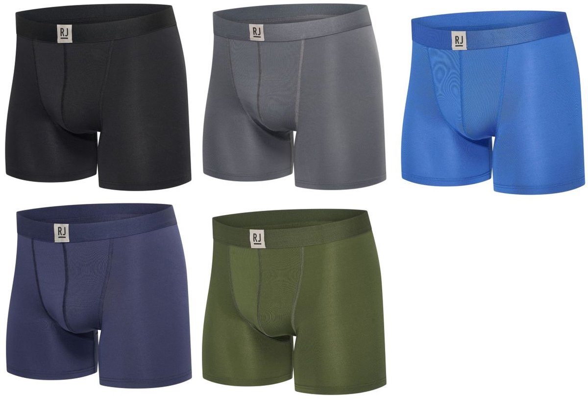 RJ Bodywear Boxer 5-pack: Mix