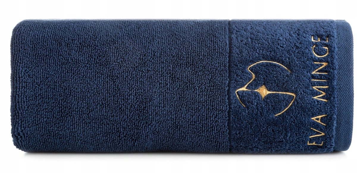 Gaja Badhanddoek 70x140cm - Navy Blauw, 100% Katoen