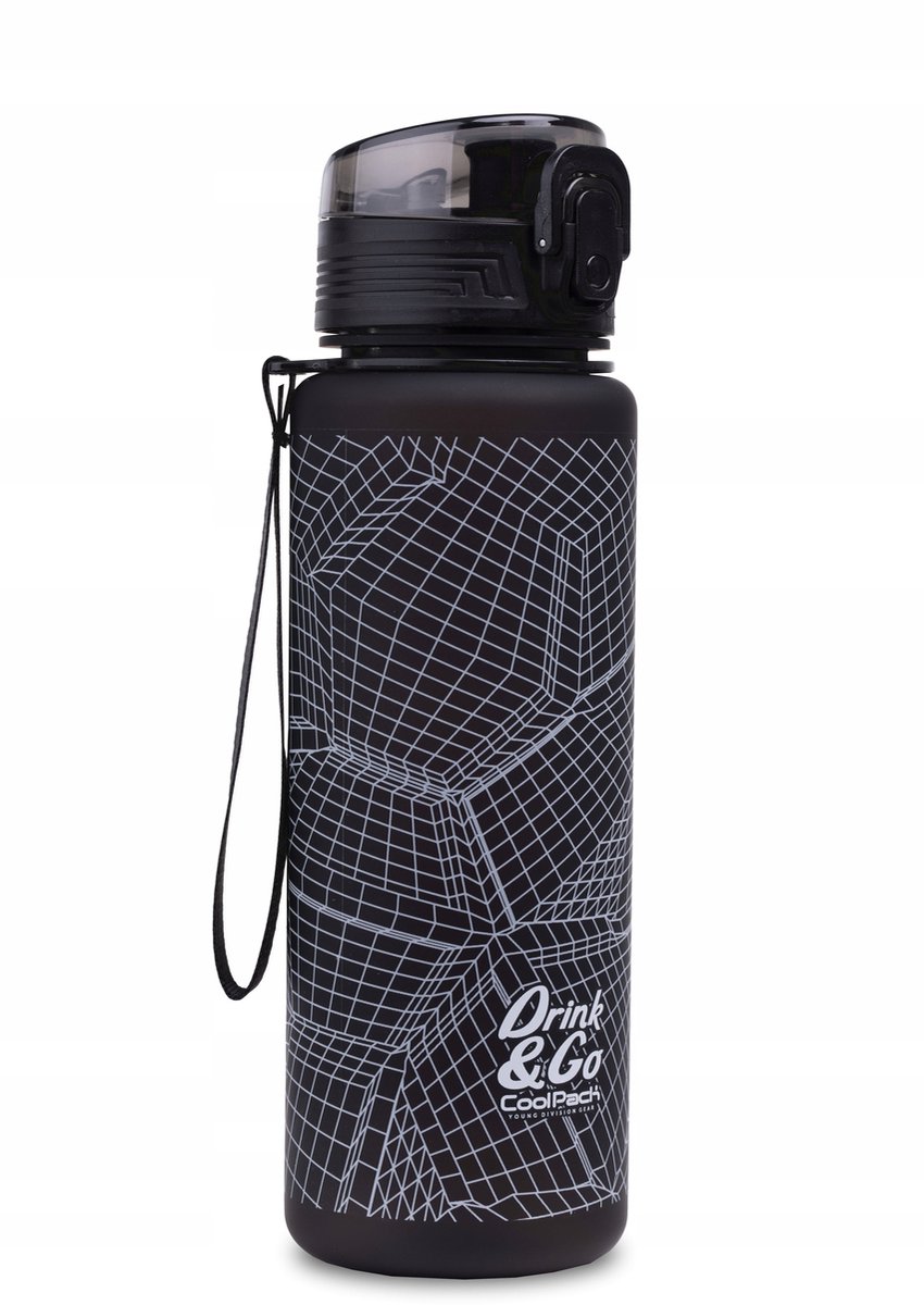 CoolPack BRISK Blikje 600ml - Wit Witprint, BPA-vrij